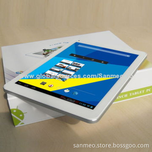 Slim Design Tablet PC, Rockchip 3188 Quad-core 1.8GHz, 2GB RAM, 16GB ROM, 9.7-inch/4:3/2,048x1,536PNew